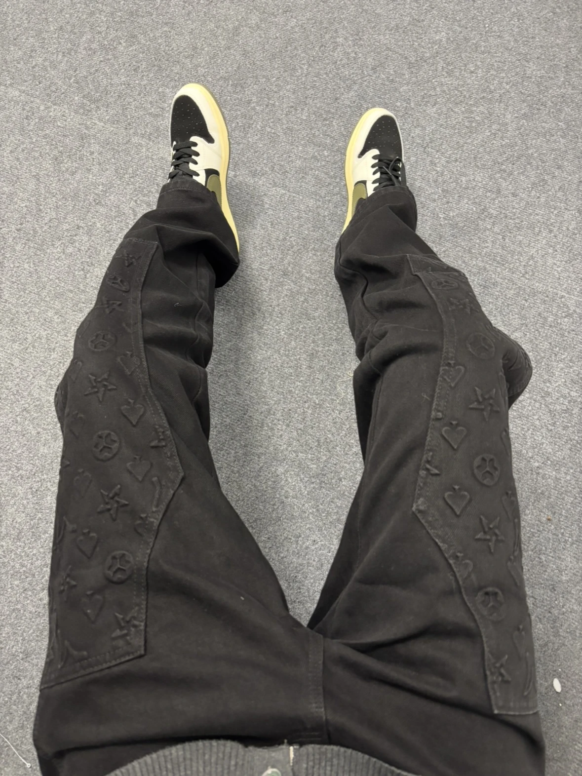 

Retro American Waed Zipper Straight Leg Workwear Casual Pants Cleanfit Versatile Loose Fit Low Waist Long Cotton Autumn