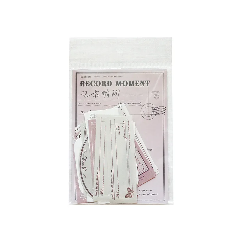 30pcs/lot Memo Pads Material Paper Embrace the summer Junk Journal Scrapbooking Cards Retro Background Decoration Paper