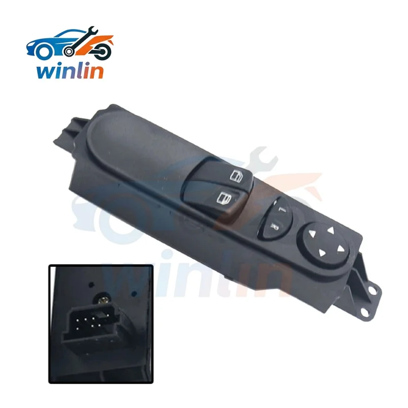 

OEM 6395450913 7 Pin Power Master Window Switch Console Button for Mercedes -Benz W639 Vito Mixto Kasten 2003-2015 A6395450913