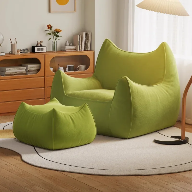 

Lazy sofa small apartment monster living room balcony tatami devil bean bag bedroom Internet celebrity leisure single simple