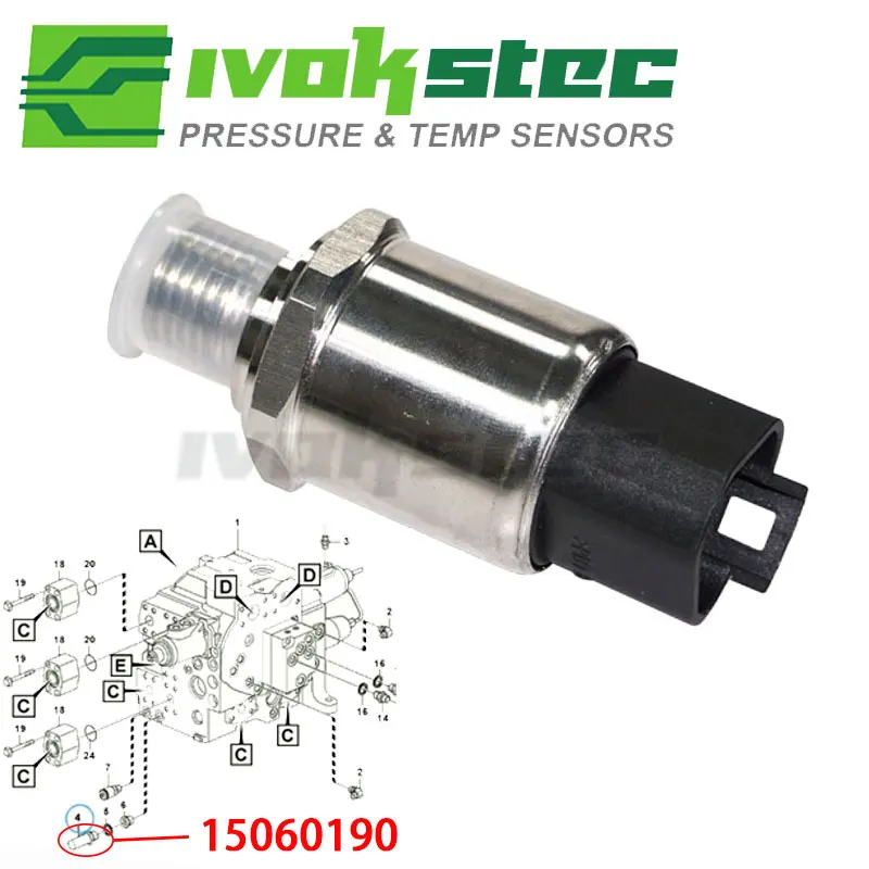 

Датчик давления грузовика для VOLVO A25F A30F A35 A40F 17202581 15060190