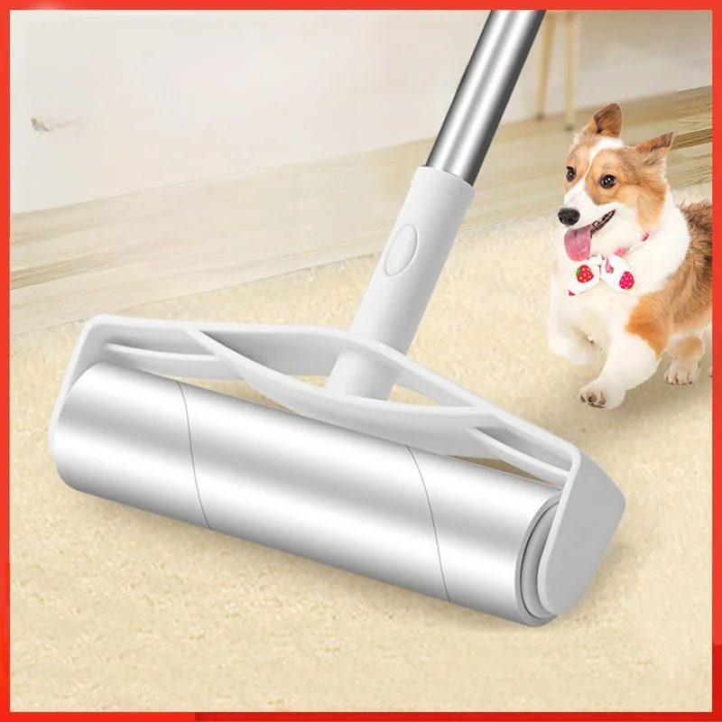 large-handle-dust-removal-roller-sticky-hair-remover-for-home-use-floor-cleaning-no-bending-waist-brush-for-hair-and-dust
