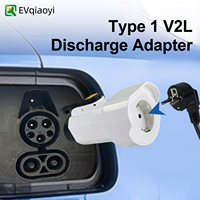 EVqiaoyi J1772 Type1 V2L EV Adapter 16A Portable Outdoor Power Supply Discharger Plug for Hyundai Ioniq 5/6, Kia EV6/EV9, MG ZS