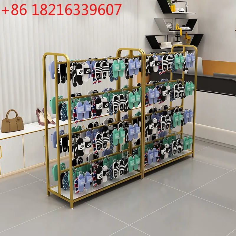 

Double-sided floor-to-ceiling supermarket underwear and underwear display middle island rack