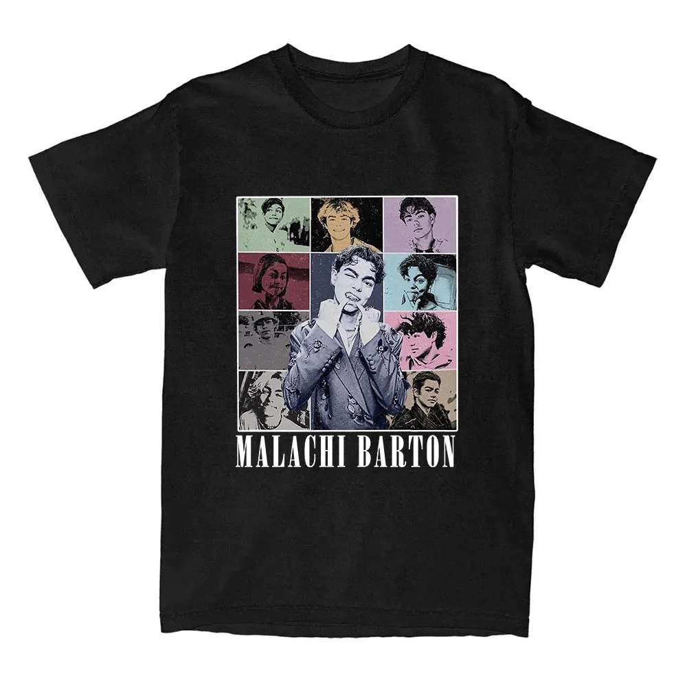 

Футболки с рисунком Malachi Barton Zombies Worlds Collide Tour 2025, хлопковая женская футболка с короткими рукавами, уличная женская футболка