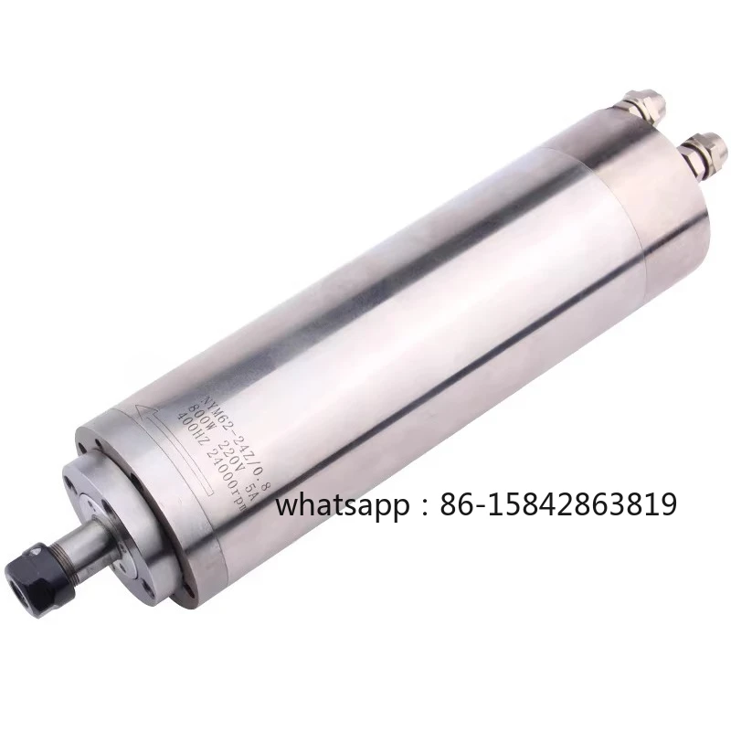 Engraving Machine Spindle 800w62 Diameter Water-cooled Constant Torque Numerical Control Metal Engraving and Milling Machine