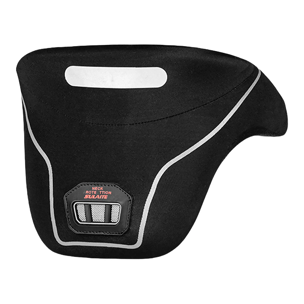 Motorcycle Neck Support Anti-Shock Protective Motorcycle Neck Brace Anti-Fatigue Riding Neck Guard Zipper Safe Neck Protection
