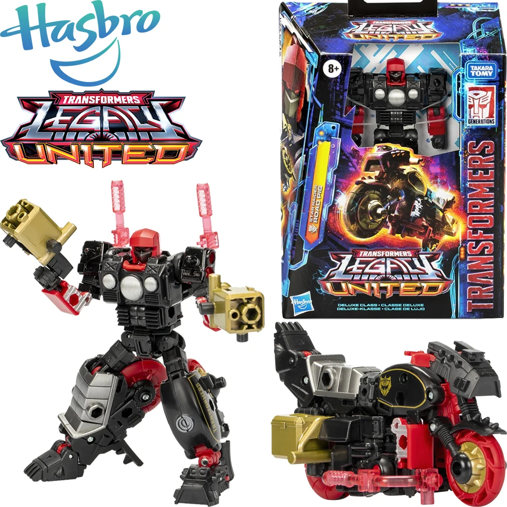 In Stock Original Hasbro Transformers Legacy United Deluxe Class Star Raider Road Pig Collectible Model Toys Transformers Figure