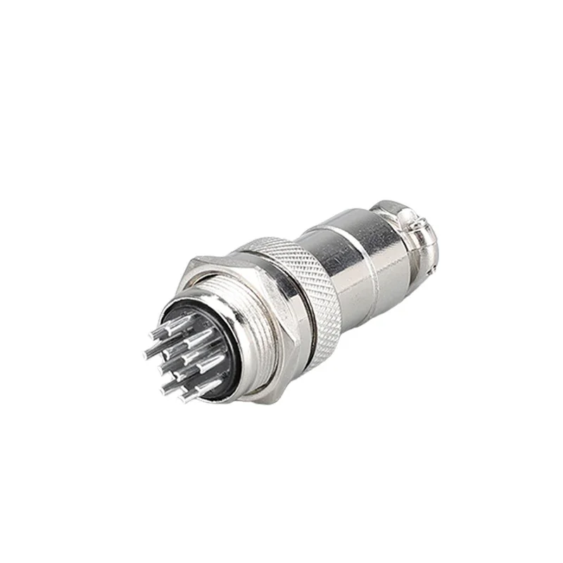 10Sets GX16 Fixed Type and Butt Mobile Type Female&male Metal Aviation Plug Socket 2/3/4/5/6/7/8/9/10pin Electric Cable Terminal