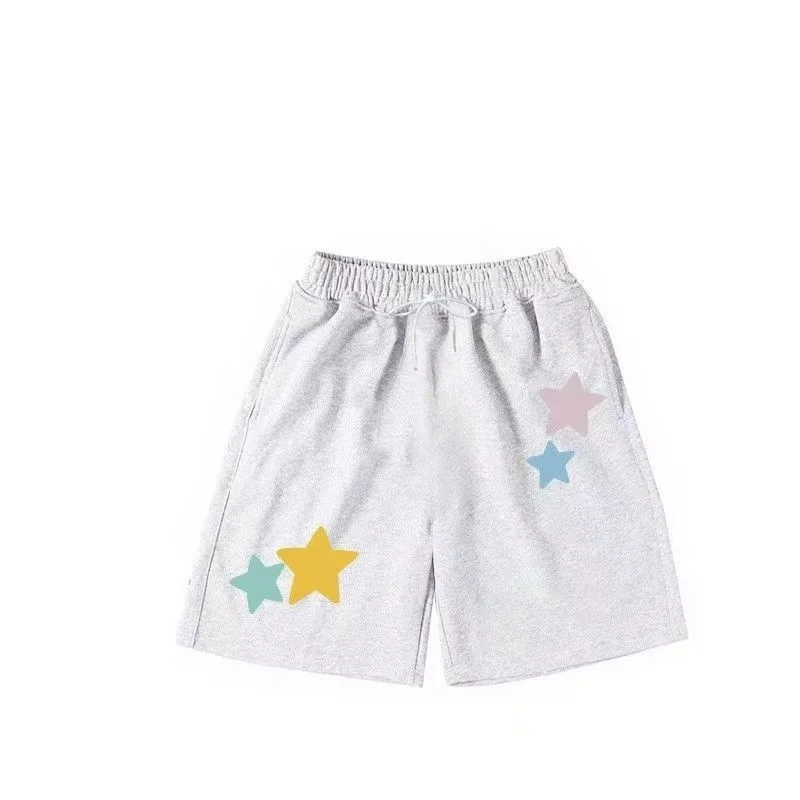 

25/26 Summer 3D Star Printed Shorts Men's Outdoor Sports Speed Drying Shorts Large Motorcycle Sports Moto Shorts