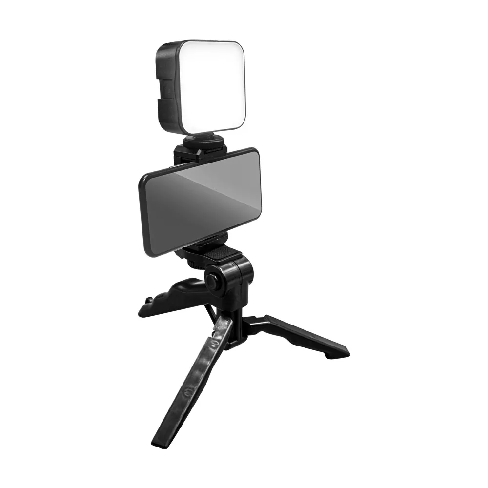 Vlog Kit With Tripod and Led Light For Multi - AC401 Smartphone