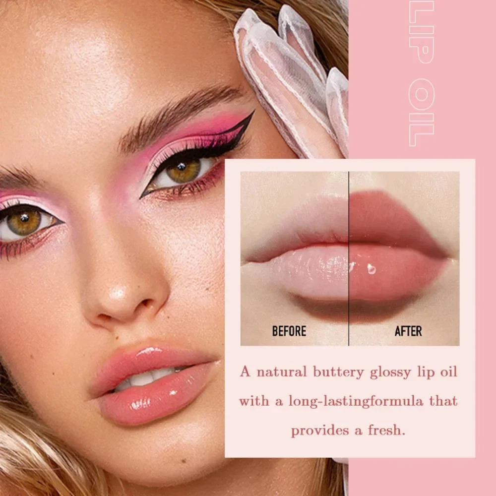 MAGIC CASA 6 sztuk/zestaw nawilżający galaretkowy olejek do ust długotrwały nawilżający gładki połyskujący nawilżający płyn do ust balsam pielęgnacyjny kosmetyk