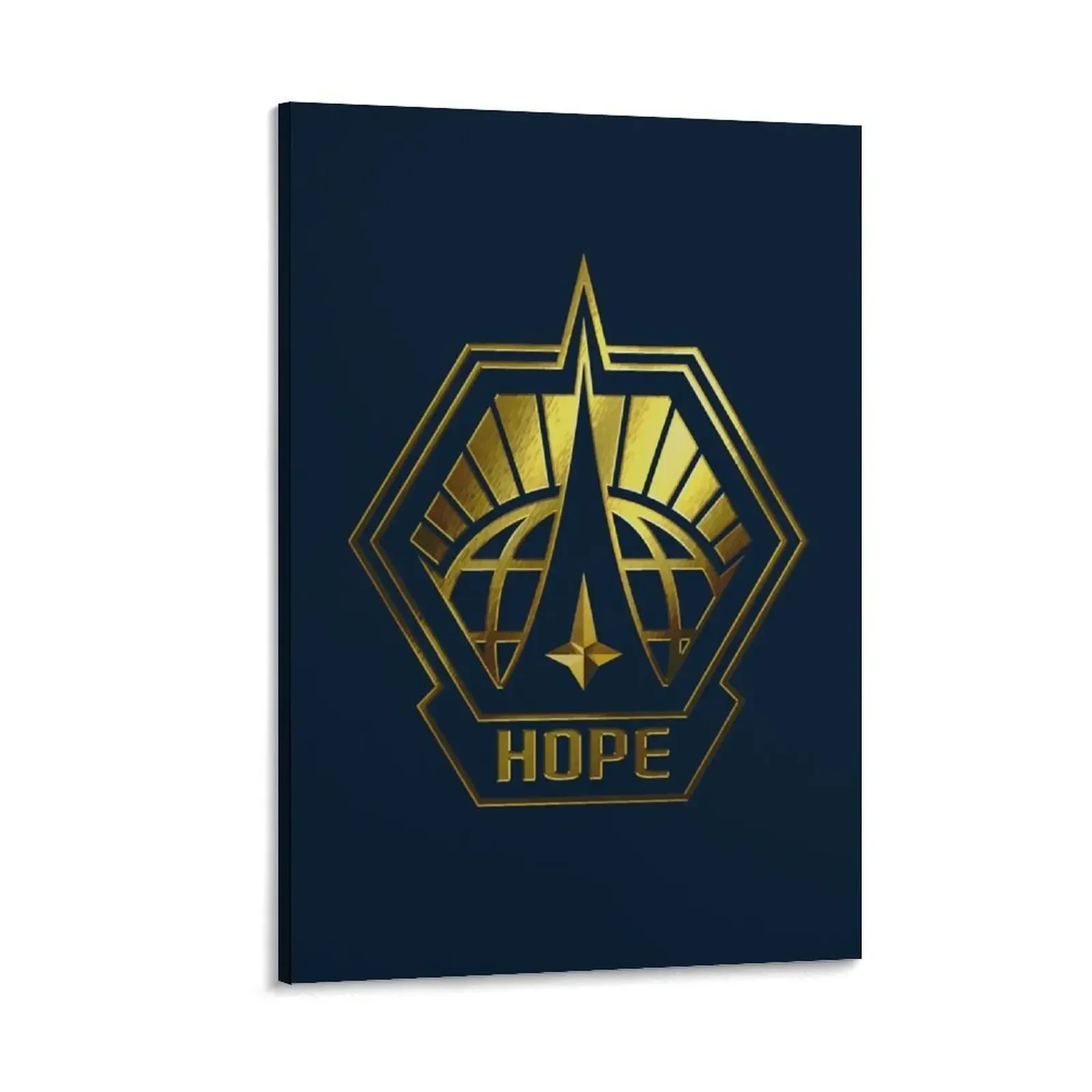 

USS Hope Crest - The Outer Worlds Canvas Painting wall decoration painting bedrooms decor wall decor