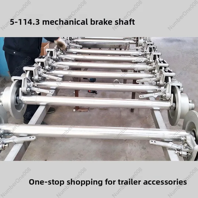 محور المقطورة مع مجموعة الفرامل، محور التواء عالي التحمل للمنزل المتنقل، القافلة، مقطورة القارب وشاحنة الطعام، توريد المصنع #2