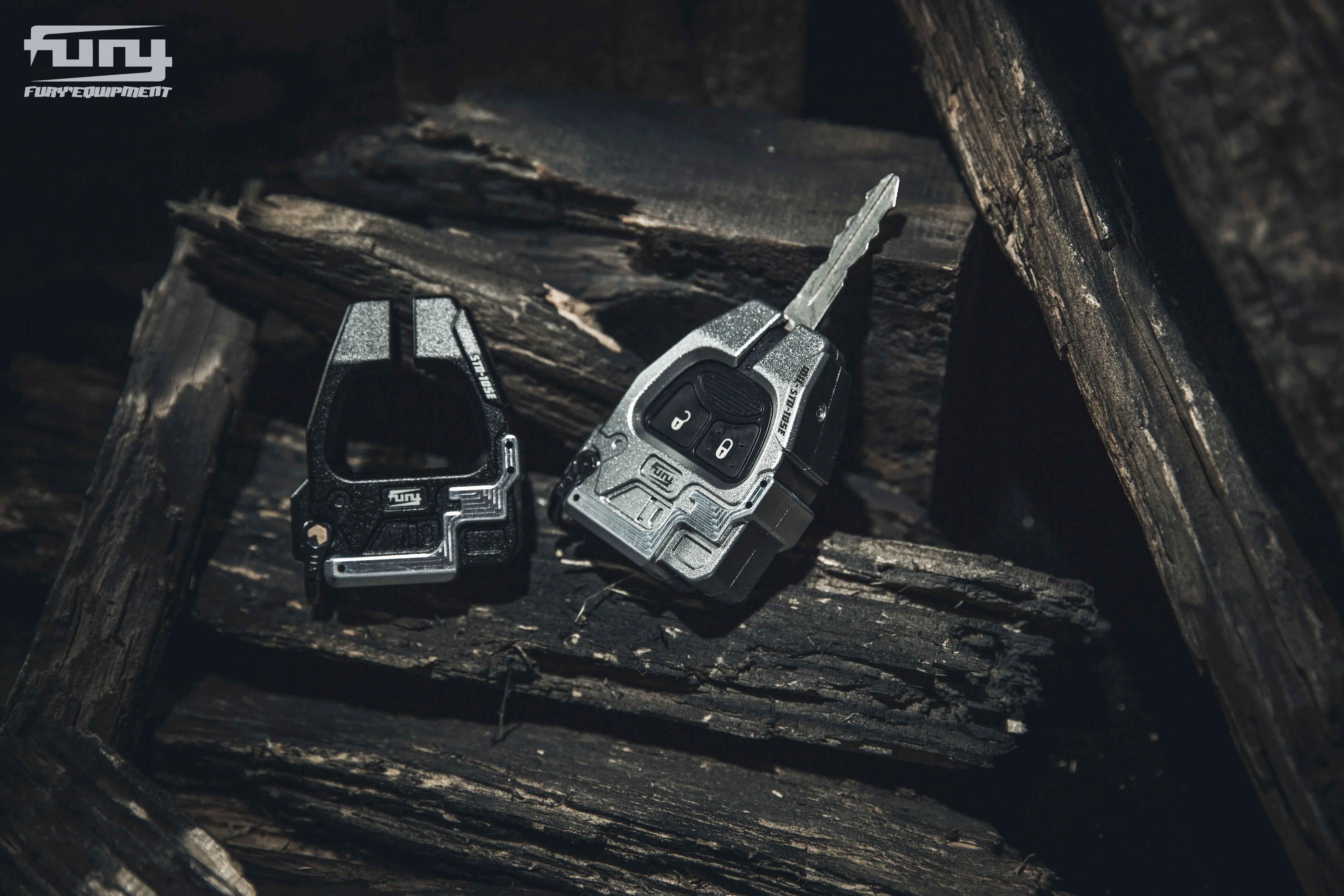 Fury 2007-2017 JK Accessories Parts Aluminum Alloy CNC Process Auto CAR KEY COVER for Jeep wrangler