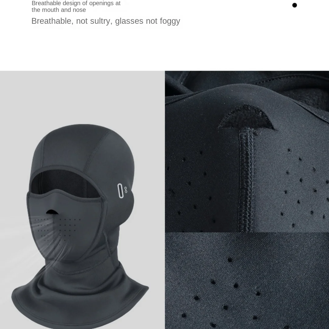 Balaclava Face Mask For The Cold Winter Men Women ski mask motorcycle cycling head cover Neck Warmer Cold proof Magnets Mask
