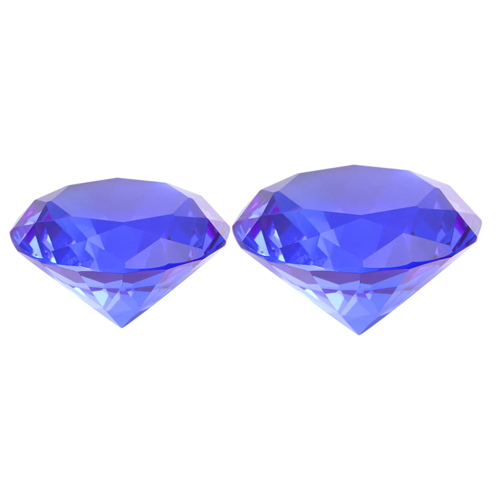 

Artificial Diamonds 40 Mm Decoration for Wedding Home Vase Bridal Gems Crystal Child Party Faux Diamond Decorations