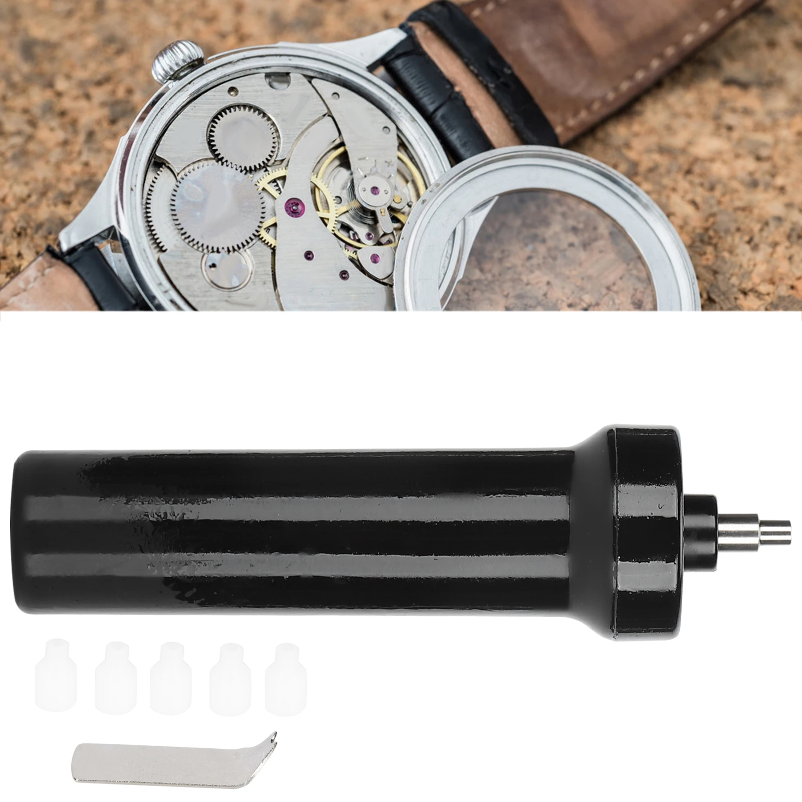 Professional Watch Crystal Glass Removing Air Pump Watch Repairing Tool for Watchmakers Watch Crystal Pump Watch Glass Air Pump