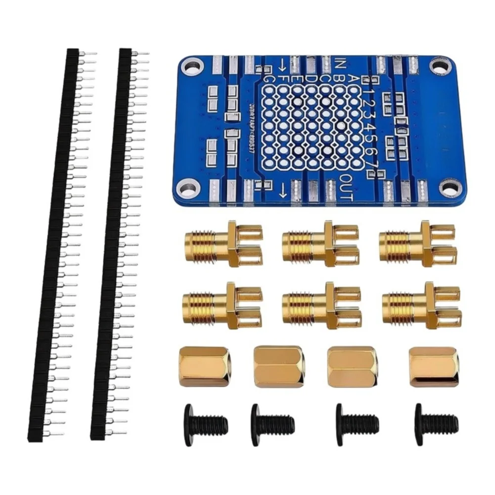 Test Board For NanoVNA Vector Analyzer, Learn Calibrate & Measure S-Parameters With Filter Attenuator Circuits