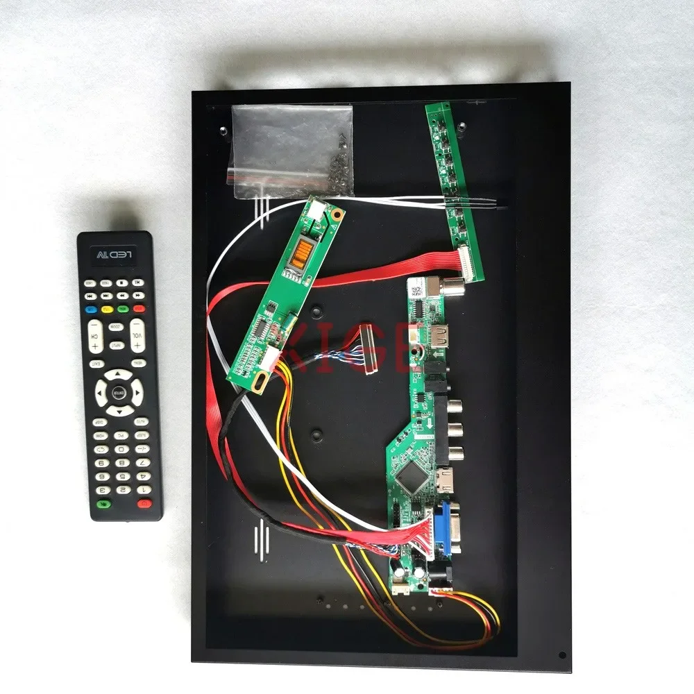 

For N150X2 N150X3 N150X4 N150X6 TV Analog Driver Board+Metal Case 15" Kit VGA HDMI-Compatible AV USB LVDS 30 Pin 1024*768 1CCFL