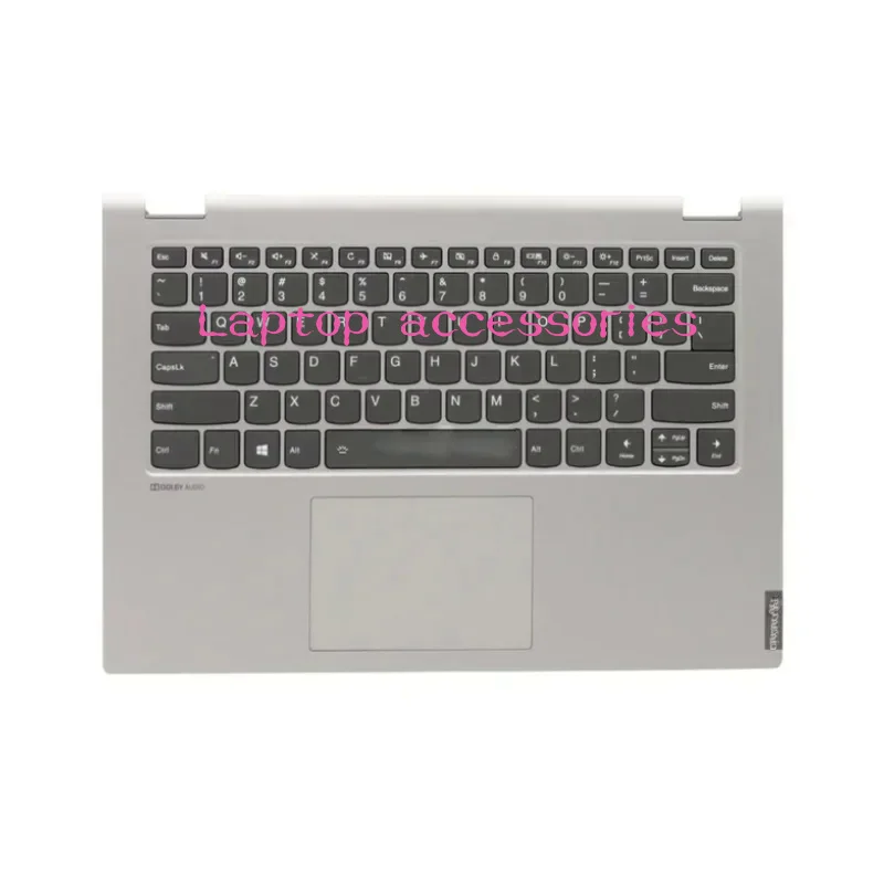 New For Lenovo IdeaPad C340-14 C340 -14API IWL IML Flex-14 Palmrest Upper Case Backlit Keyboard 14