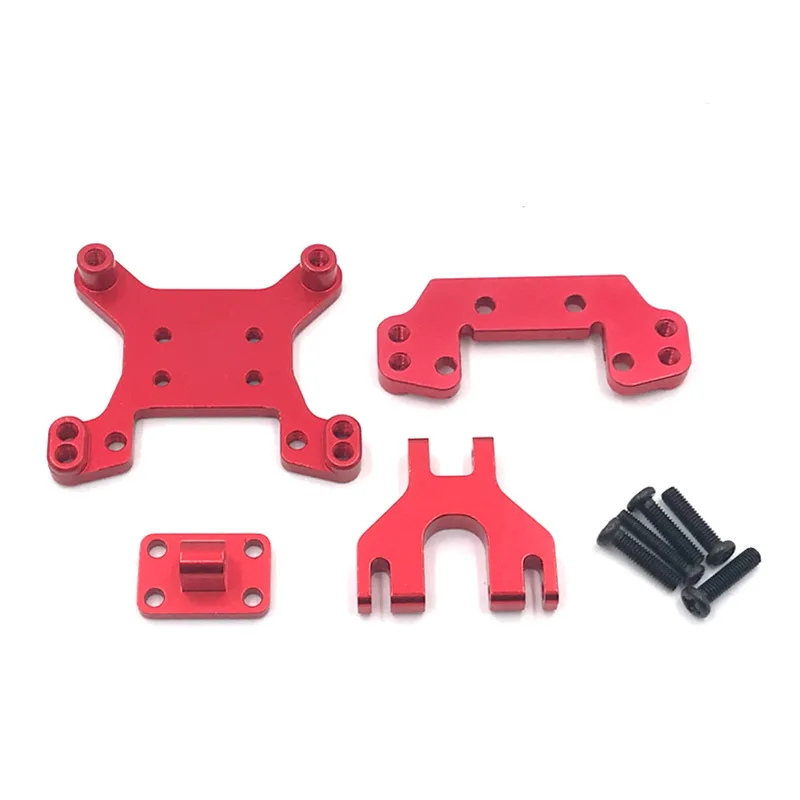 

HWRC Metal Upgrade Front and Rear Shock Brackets For WLtoys 1/12 124018 124016 RC Car Parts