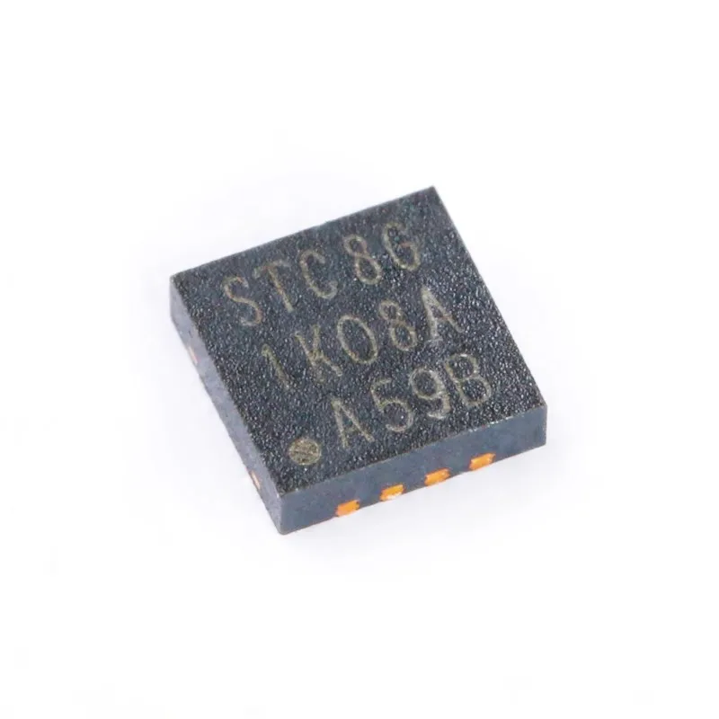 STC8G1K08A-36I-DFN8 enhanced 1T 8051 single-chip microcomputer and microcontroller MCU brand new original