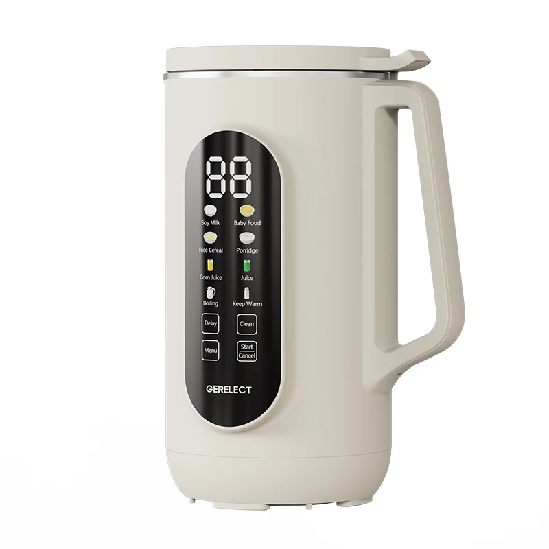 

8 Pre-Programmed 1l 800W Oat Milk Maker Mixing and Cooking Soup Maker Digital Cooking Mixer for Hot and Cold Mixing