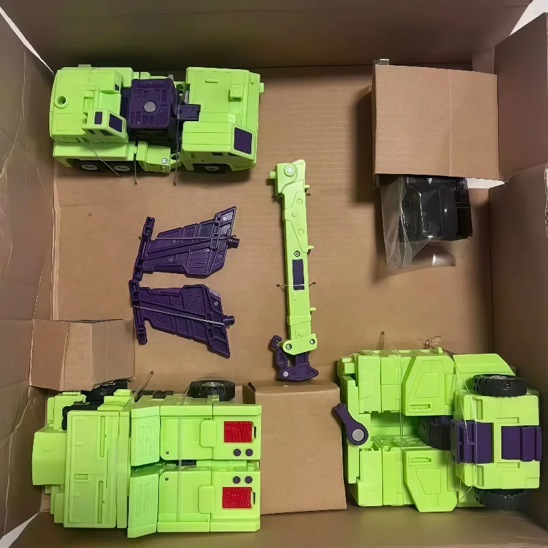 Op voorraad Hasbro Transformers Movie Toys Commander Series C-niveau Devastator Componenten Action Figure Model Verzamel speelgoedcadeau