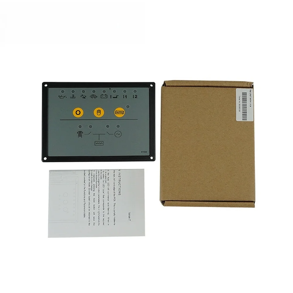 DSE704 Engine Management Interface for Generators with Compact Black Housing and Standard Mounting Compatibility