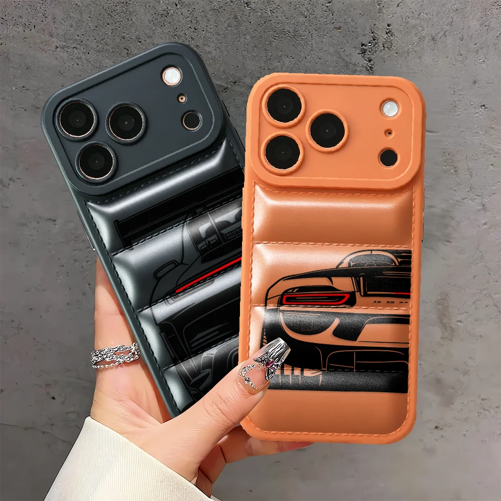 TPU Phone Cover Case for Apple iPhone 17 Pro Max 14 16 11 12 Plus 15Pro 17e 13 Pro 16e Sport Car view 2
