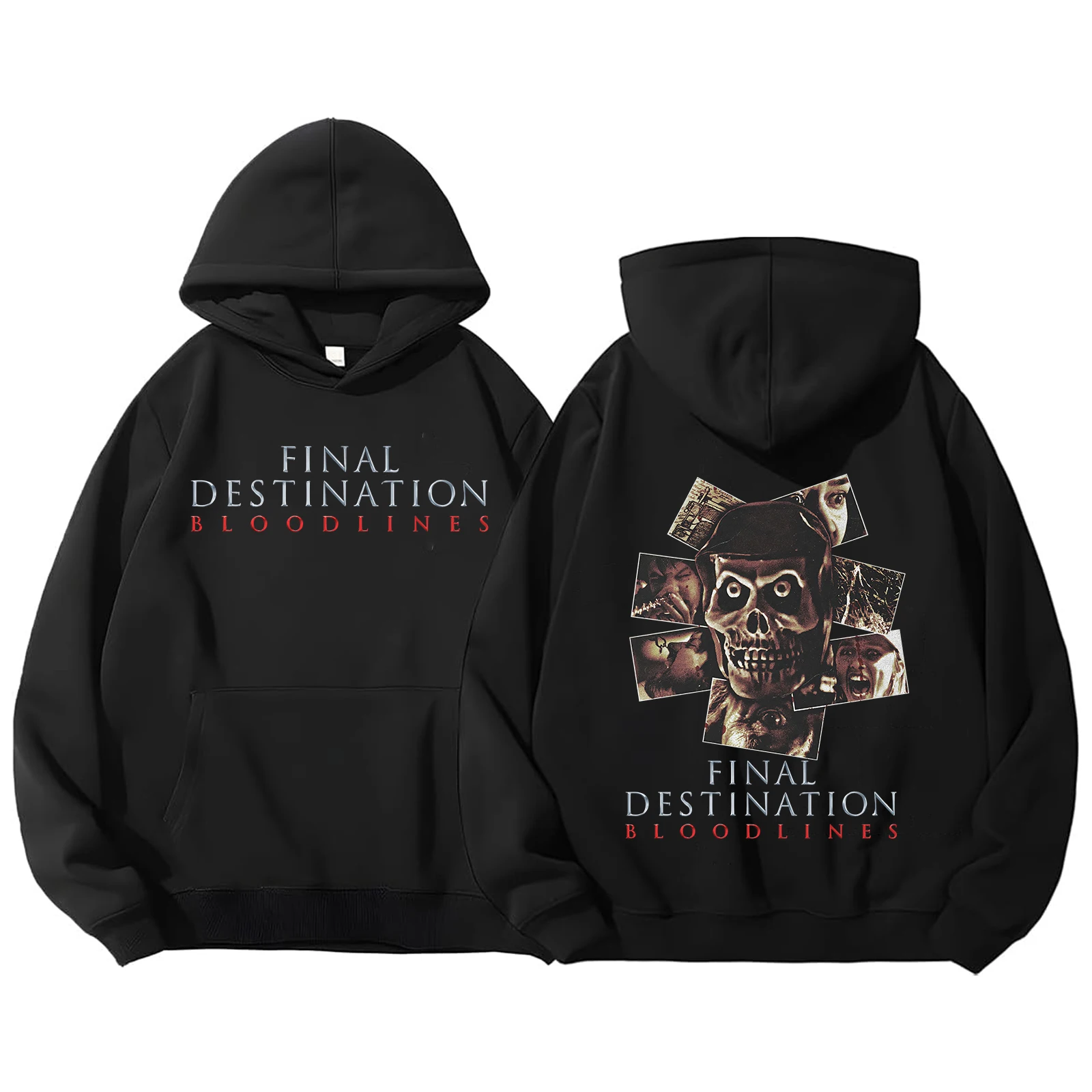 

Final Destination Bloodlines Hoodie Final Destination Bloodlines Sweatshirt Hip Hop Streetwear Moviec Merch Men/Women Fans Gift