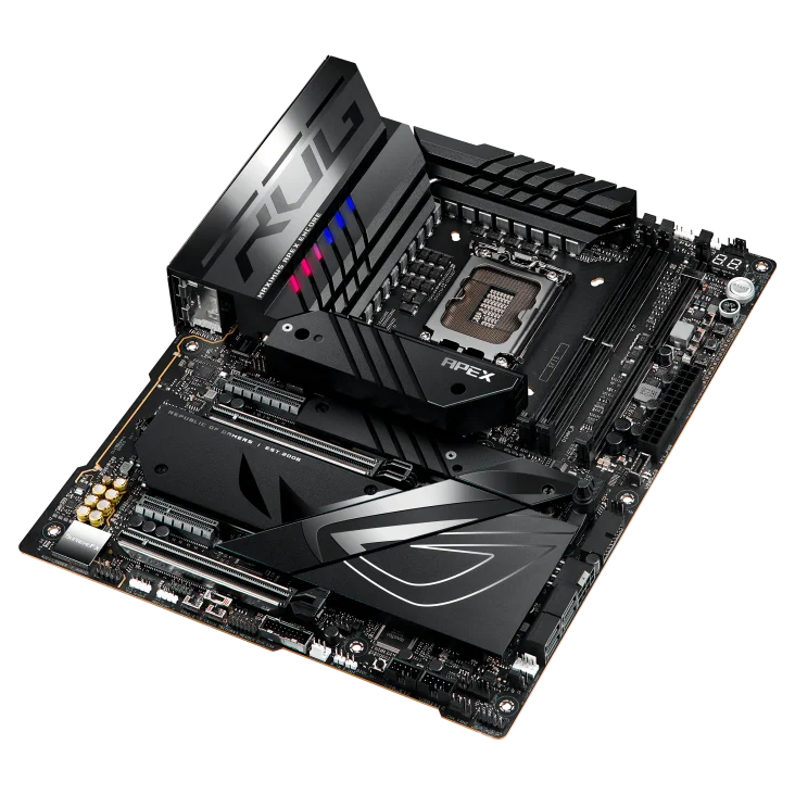 ROG MAXIMUS Z790 APEX ENCORE LGA1700 Desktop Gaming Motherboard HybridChill VRM DDR5 M.2 PCIe 5.0 NVMe SSD Wi-Fi 7 Thunderbolt4