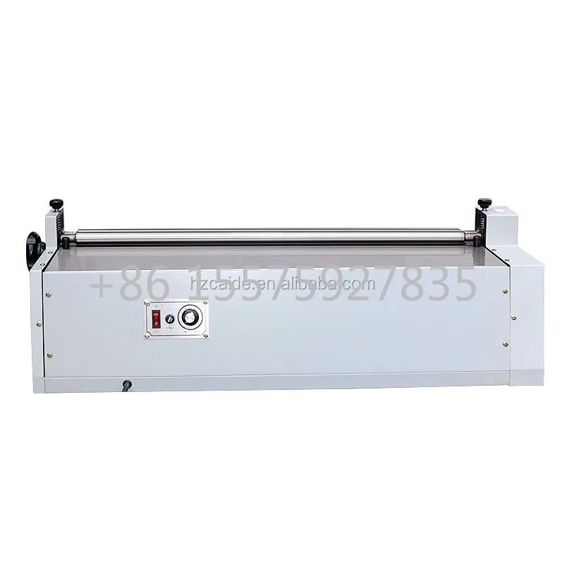 JS720 stainless steel glue machine paper board small gluing machine suitable for water glue white latex