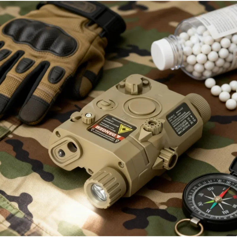 

Лазерный модуль PEQ-15 для страйкбола 2026: Мультилазерный (зеленый/красный/ИК) и фонарь, крепление на стандартные 20-мм планки для оружия