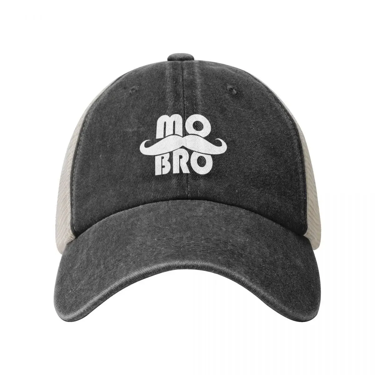 MO BRO design for the magnificent men with mustaches Baseball Cap Military Tactical Cap Rugby Fishing cap Female Men's