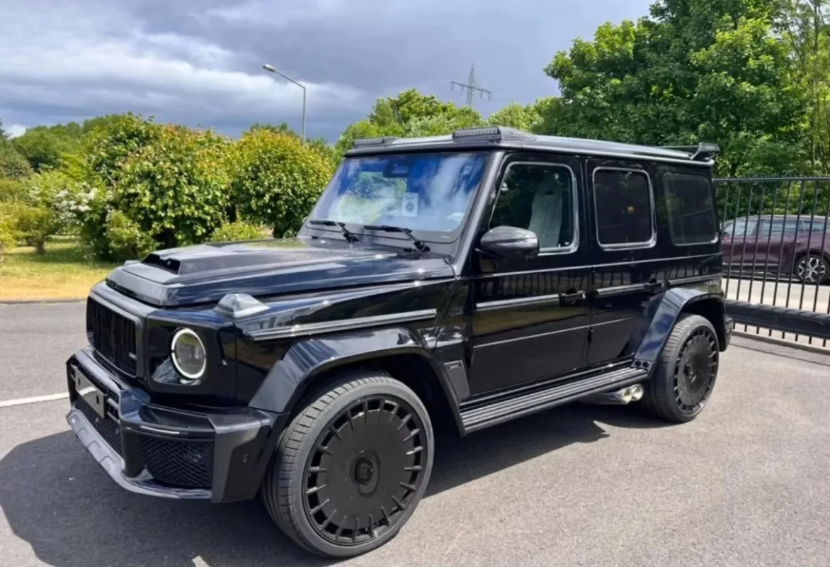 غطاء محرك السيارة عالي الجودة طراز B800 غطاء محرك السيارة من ألياف الكربون الجافة لفئة G W465 W464 G63 G500 G65