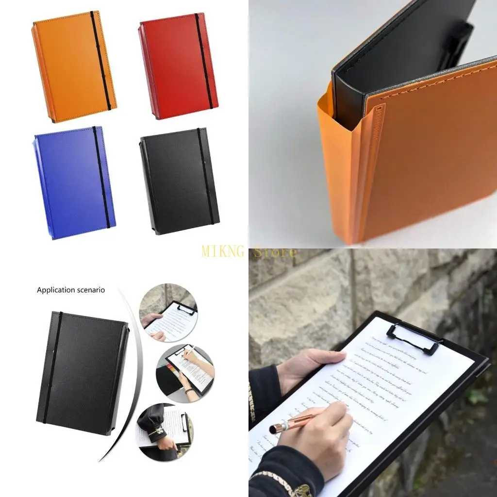 

Файл мультифлемя буфера обмена, складной буфер складного обмена с эластичной полосой карманной записи блокнотов для медсестры