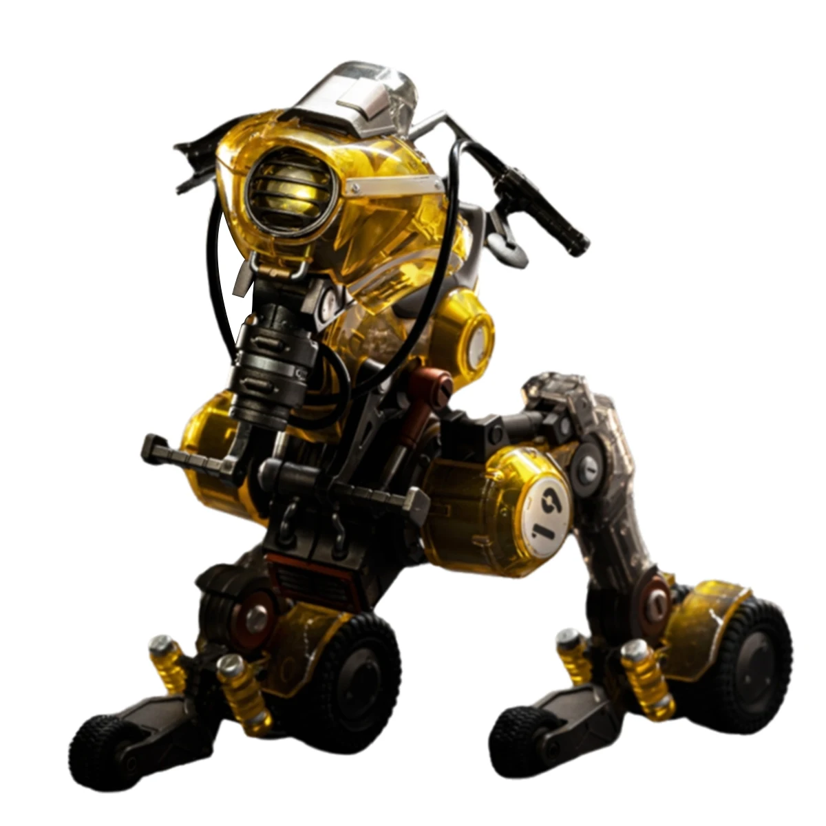 

HiPlay FOGTOYS, Movable Vehicle: Raptor - Translucent VER 02RT, 1/12 Scale Collectible Action Figure Full Set