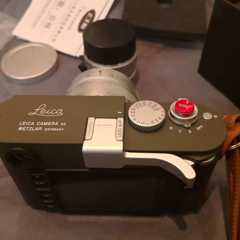 Ручка для большого пальца из алюминиевого сплава для Leica M MP M240 M240P MM246 M262, аксессуары для камеры, кронштейн адаптера для горячего башмака