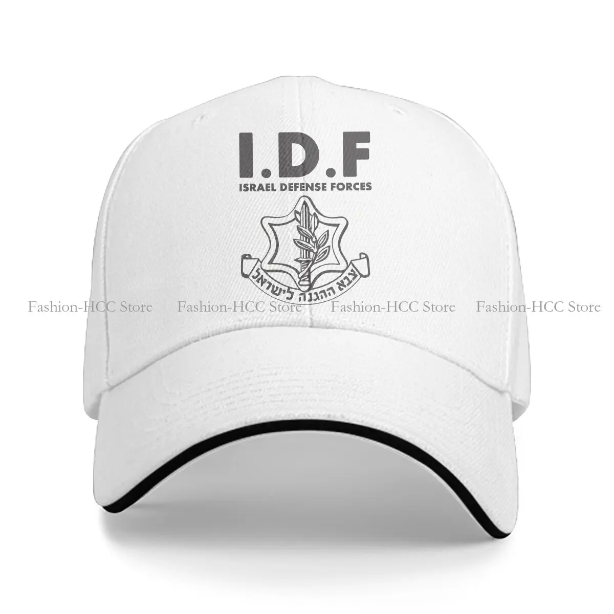 Symbol Solid Color Baseball Caps Peaked Cap IDF Israel Defense Forces Army Sun Shade Hats Men Women