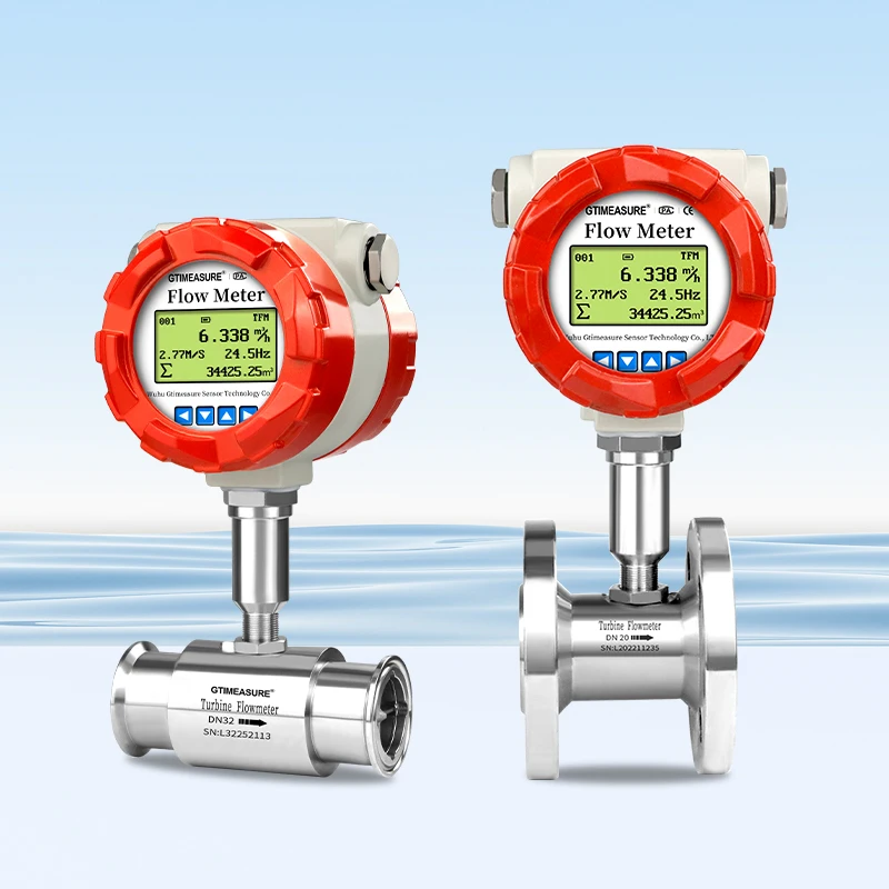 

Digital Turbine Flow Meter 1 2 Inch RS485 Pulse Clean Liquid Water Milk Hydraulic Oil Flow Meter LCD Display Pulse