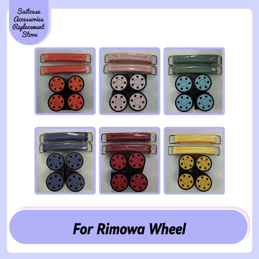 

Suitable For Rimowa 50mm Universal Wheel Handle Replacement Suitcase Silent Shock Absorbing Wheel Accessories Wheels Casters