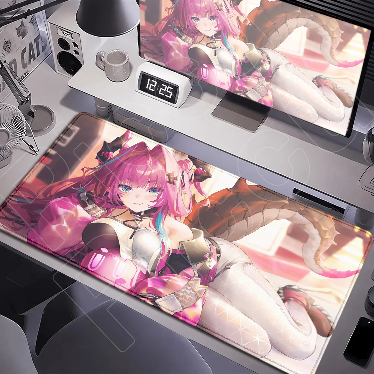Arknights Endfield Hot Gaming Wallpaper Mauspad Süßes Mädchen Yvonne HD-Druck Mausmatte Gummi-Zubehör Großer Bürotisch-Teppich – Detail 13