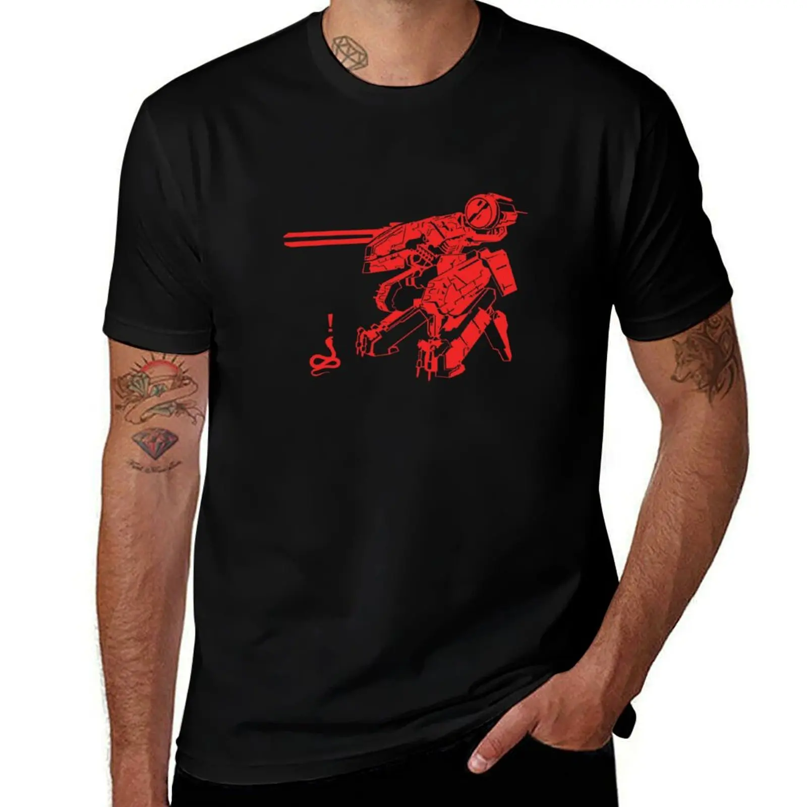 mg rex T-Shirt Breathable Mesh Panel T-Shirt