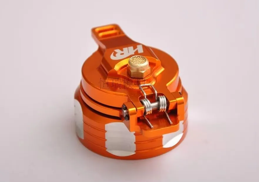 Tapa de tanque de combustible rápida de mecanizado CNC totalmente metálico para ROVAN KM HPI BANA 5B 5T 5SC