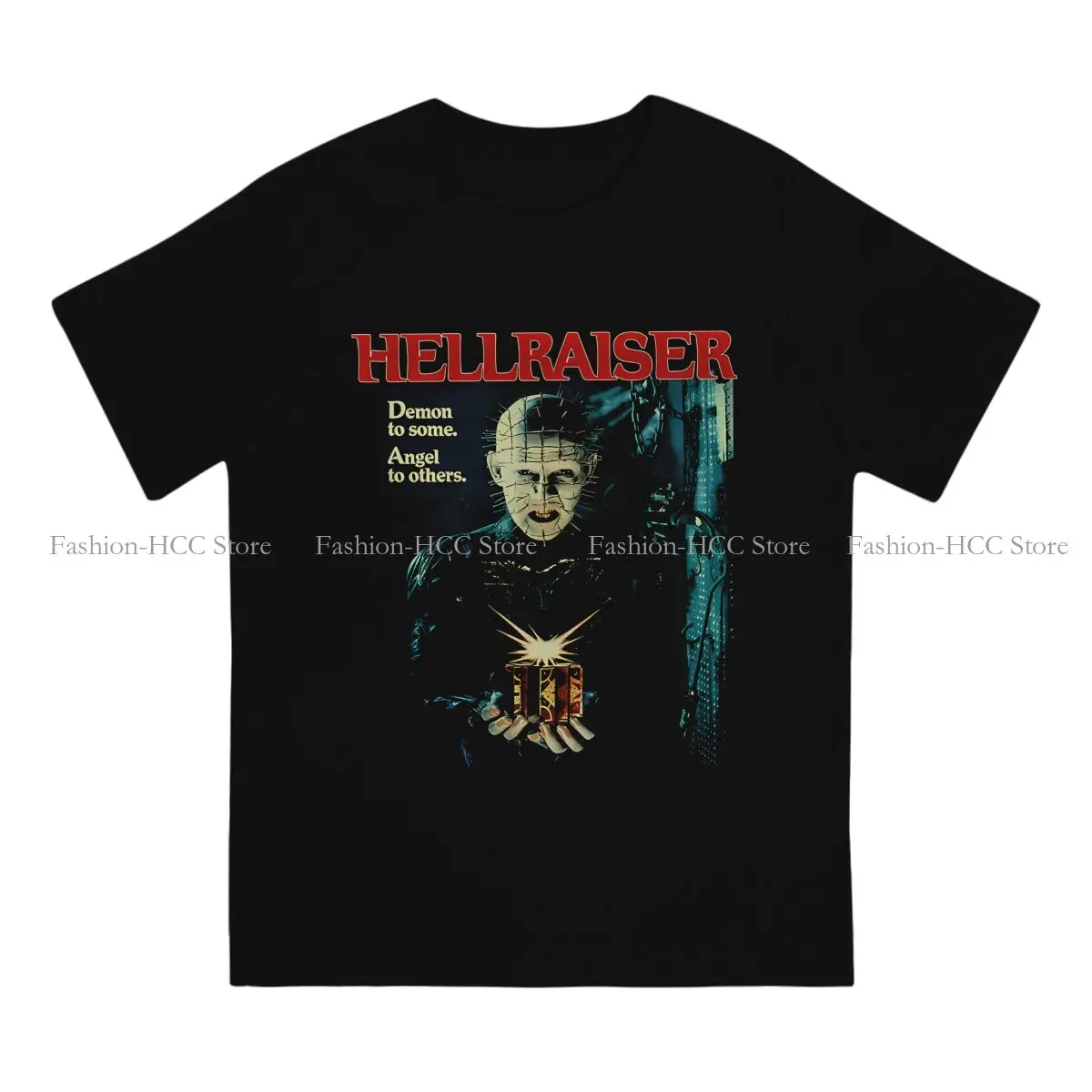 Hellraiser Polyester TShirts Pinhead Print Men's T Shirt Hipster Clothing