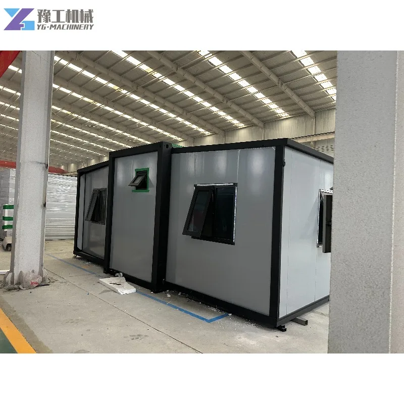 

China Fold Out Container House 20FT 40FT Folding Container House Double Wing Tiny Home Container House Manufacturer in China