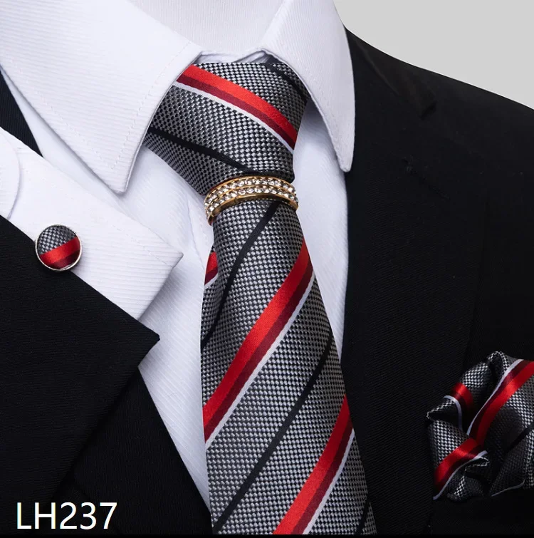 Tile For Men Men\'s Necktie Classic Silk Tie Woven 2024 New Color Neck Ties