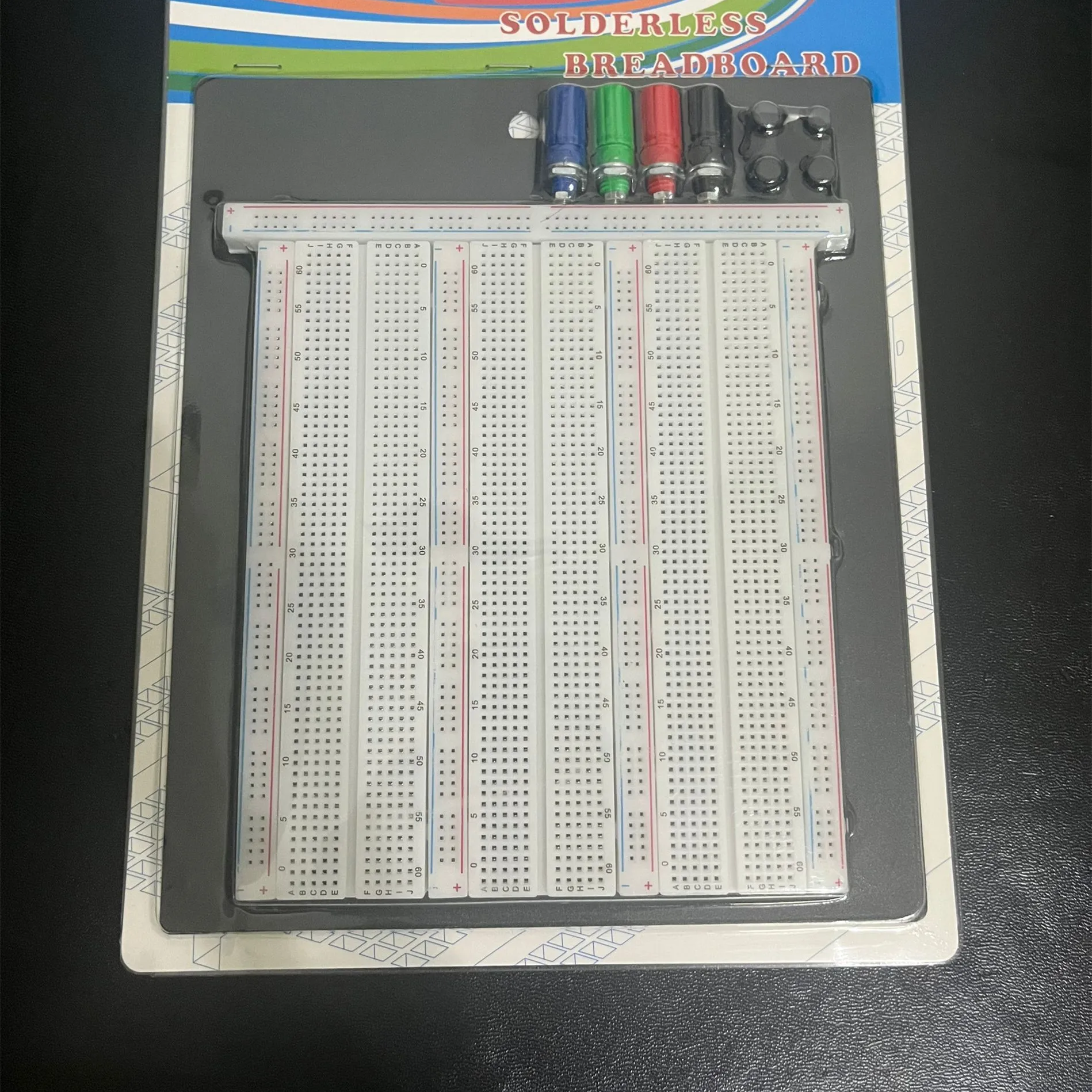 2390Holes Solderless Breadboard Solderless Circuit Test Board ZY-206 MB-102 three Combination Boards